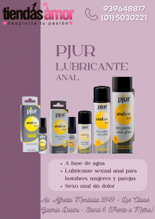 PJUR RELAJANTE ANAL SEXSHOP LOS OLIVOS 